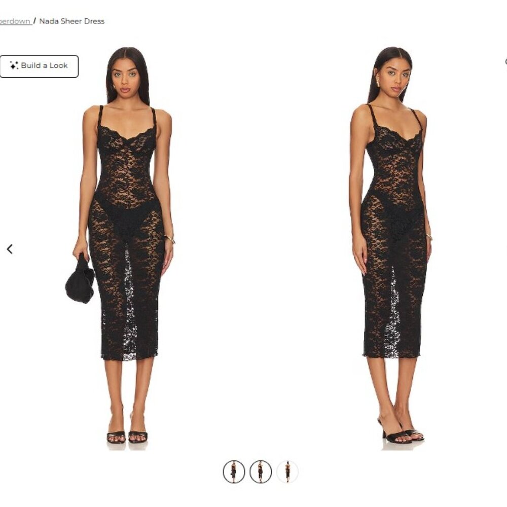 Nada Sheer Dress REVOLVE SUPERDOWN